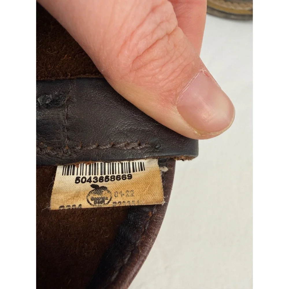 Georgia Boot‎ Kids Giant Wellington Brown Leather Work Boots Size 3M 5043858669